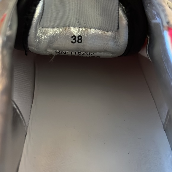 Zadig & Voltaire neon tennis shoes size 38 worn once - Picture 5 of 5